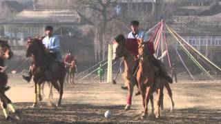 Le tchovgan, jeu équestre traditionnel pratiqué à dos de chevaux karabakhs en République d'Azerbaïdjan