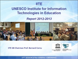 
	UNESCO IITE report at the General Conference
