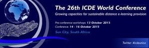 
	UNESCO IITE at the 26th ICDE World Conference
