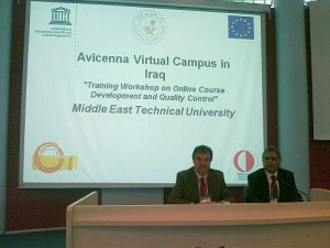 
	"Third Training Workshop on Online Course Development and Quality control" of the Avicenna Virtual Campus Project
