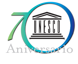UNESCO 70th anniversary logo