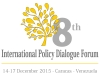 Le 8ème forum de dialogue politique du 15 au 17 décembre 2015 à Caracas