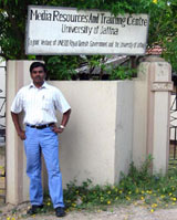 Media Training at Jaffna University in Sri Lanka in Times of Disaster