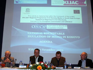 UNESCO organized roundtable on self-regulation of printed media in Kosovo