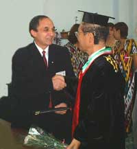 UNESCO Director General Honorary Professor of  Technological University of Tajikistan