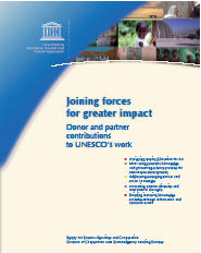 Joining forces for greater impact: Donor and partner contributions to UNESCO's work