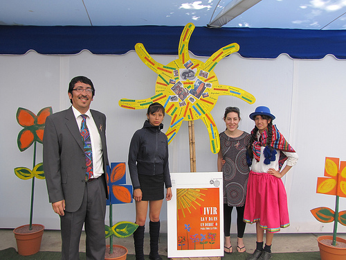 World AIDS Day and Poster Prize activity at the school Liceo Alcalde Jorge Indo, Chile