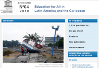 E-Newsletter Education for All in Latin America and the Caribbean