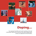 Anti-doping education brochure