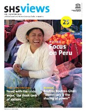 An interview with Boutros Boutros-Ghali, the UNESCO MOST Programme, and Peru, in the headlines of SHSviews n°25
