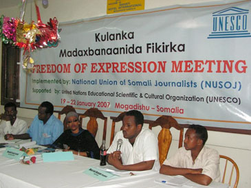 Free Expression Groups Forum launched in Somalia