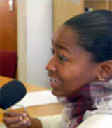 Training at Karas community radio to improve health programmes for women and girls