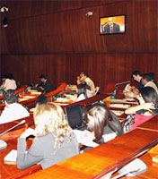 Training workshops for members of parliament and parliamentary journalists in Ecuador