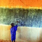 Child in the classroom of Tintihigrene school, Mali. Credit: [Poulomi Basu / EFAReport]