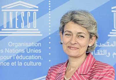 Irina Bokova, UNESCO Director-General.