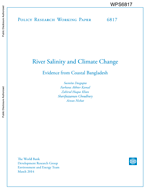 River Salinity and Climate Change: evidence from coastal Bangladesh