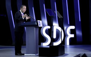 Secretary-General Ban Ki-moon addresses the Seoul Digital Forum