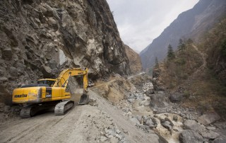 Photo: Roads in Nepal.