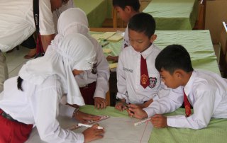 School children in Aceh, Indonesia