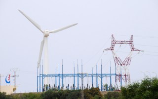 Wind turbine farm in Tunisia. Photo: World Bank/Dana Smillie