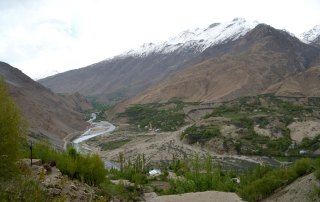 Many communities in Central Asia, like Gorno-Badakhshan Autonomous Province in Tajikistan (shown), are prone to disasters such as flooding and mudslides. The UN is working with the Government to develop a country-wide disaster-resilience strategy. Photo: OCHA/Z. Nurmukhambetova