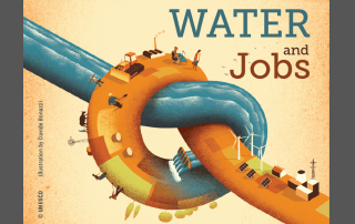Image: Cover of the 2016 World Water Development Report, "Water and Jobs" report