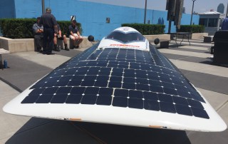 Photo: This solar car built by high school students at Tottenville High School in Staten Island, NY, can run 100 miles in the dark!