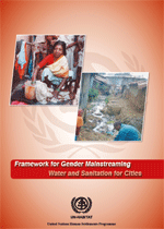 Portada de Framework for Gender Mainstreaming: Water and Sanitation for Cities