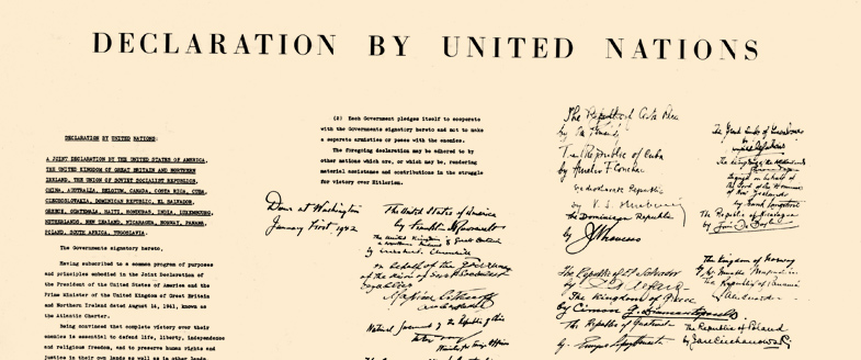Declaration by the United Nations