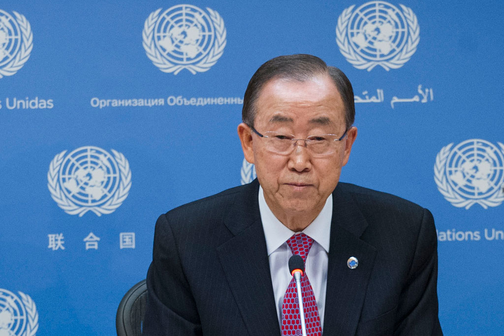 Secretary-General Ban Ki-moon. UN Photo/Amanda Voisard (file)