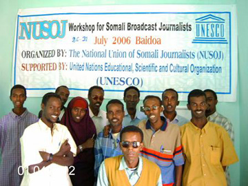 Workshop on news exchange for broadcast journalists starts in Somalia