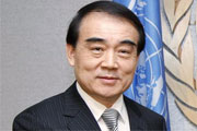 中国外交部副部长李保东。联合国图片