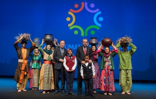 Secretary-General along with President of Turkey at Closing Ceremony of the World Humanitarian Summit.