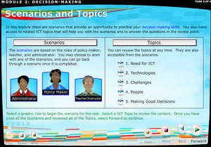 Popular e-learning CD on ICT in education now available online