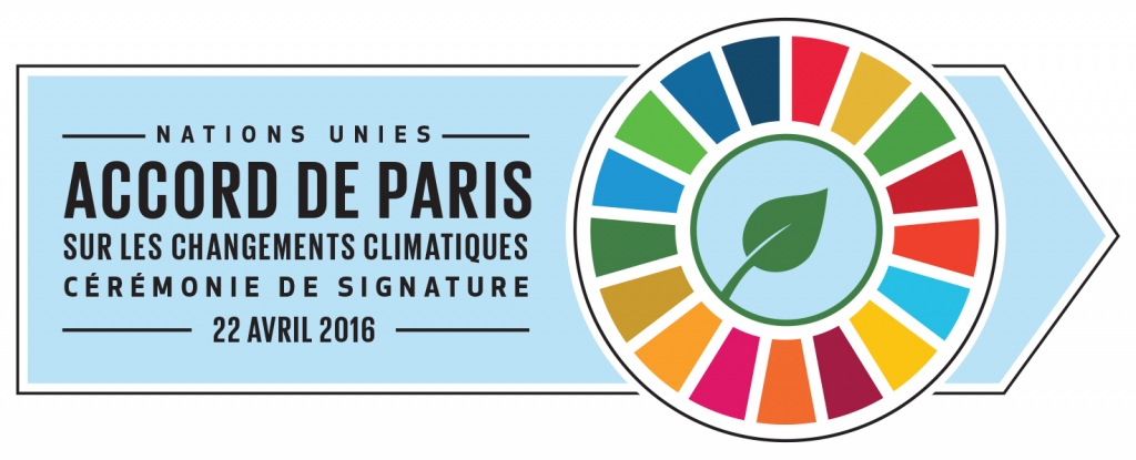 Nations Unies - Accord de Paris sur les changements climatiques - Cérémonie de signature, 22 avril 2016