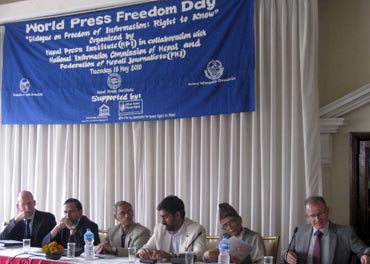 Nepal celebrated World Press Freedom Day