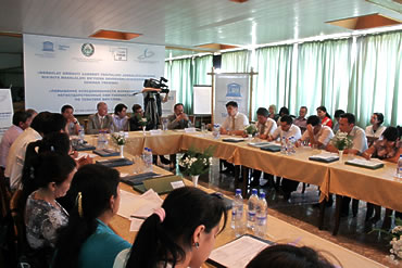 Training on HIV issues for e-media in Uzbekistan