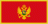 Flag Republic of Montenegro