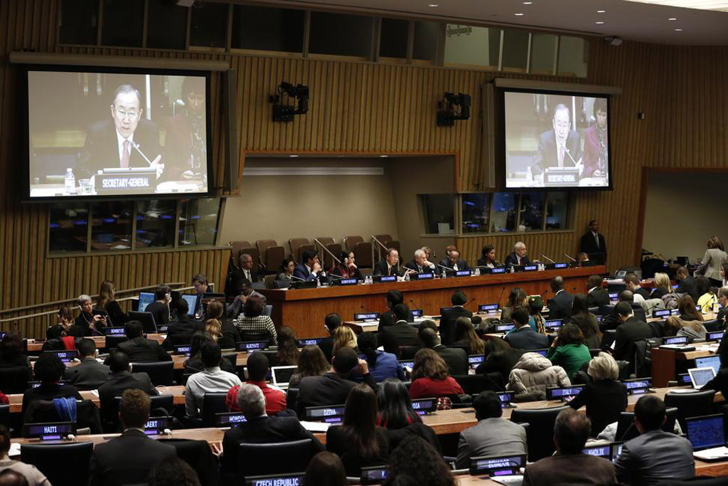 Молодежный форум проходит в штаб-квартире ООН в Нью-Йорке под эгидой Экономического и Социального Совета ООН.