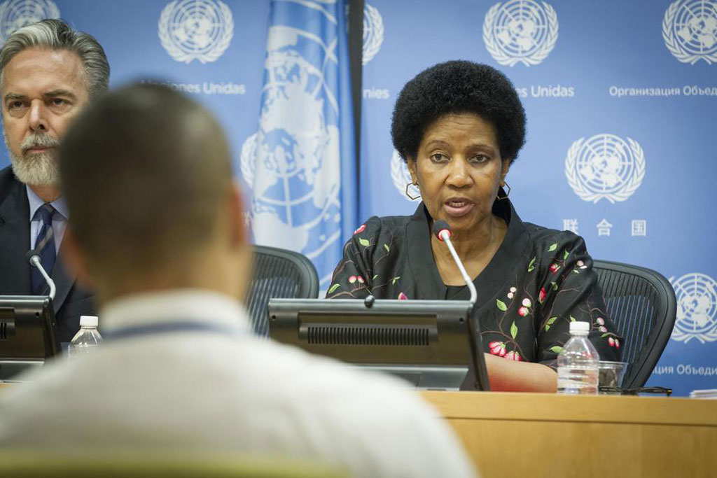 Глава «ООН-женщины» Фумзиле Мламбо-Нгкука