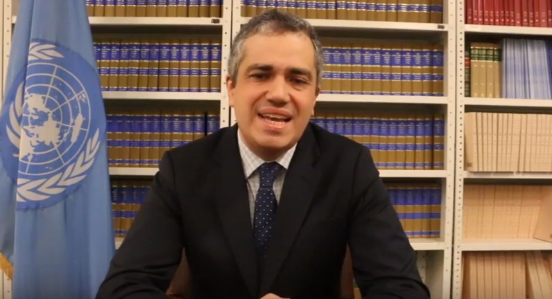 Santiago Villalpando, Jefe de la sección de Tratados Oficina de Asuntos Jurídicos, ONU. Video ONU