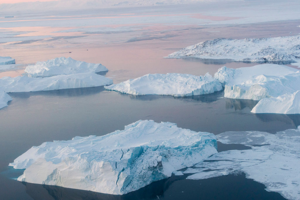 El iceberg Ilulissat, en Groenlandia