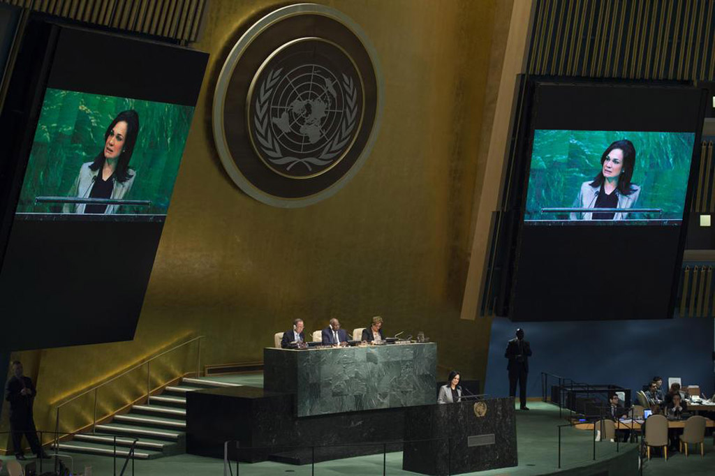Durante dos días se celebra en la Asamblea General de la ONU un debate de alto nivel para promover la tolerancia y la reconciliación. Foto: ONU/Eskinder Debebe