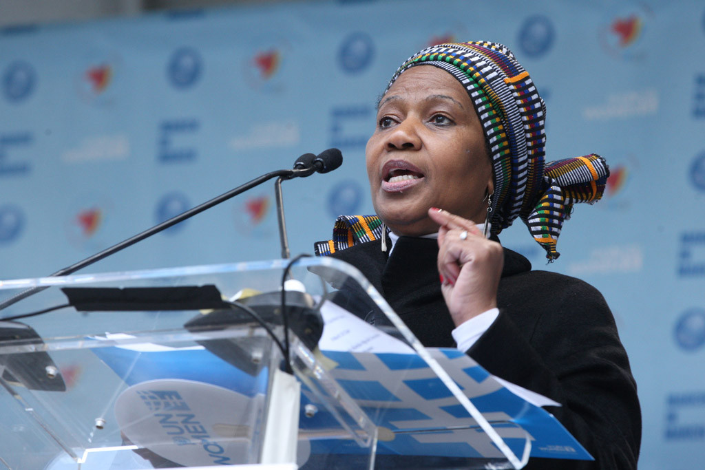 Phumzile Mlambo-Ngcuka, Directora Ejecutiva de ONU Mujeres.. Foto de archivo ONU/Devra Berkowitz