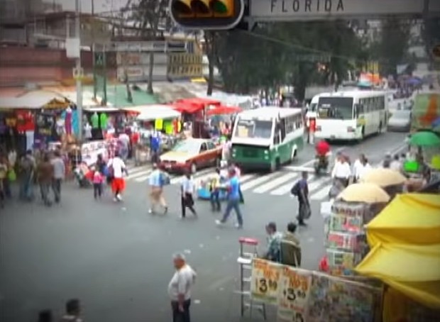 Ciudad de México. Captura de vídeo. La ONU en acción.