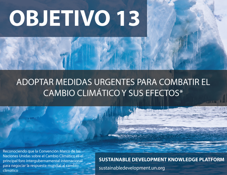 Objetivo 13: Adoptar medidas urgentes para combatir el cambio climático y sus efectos. Foto ONU