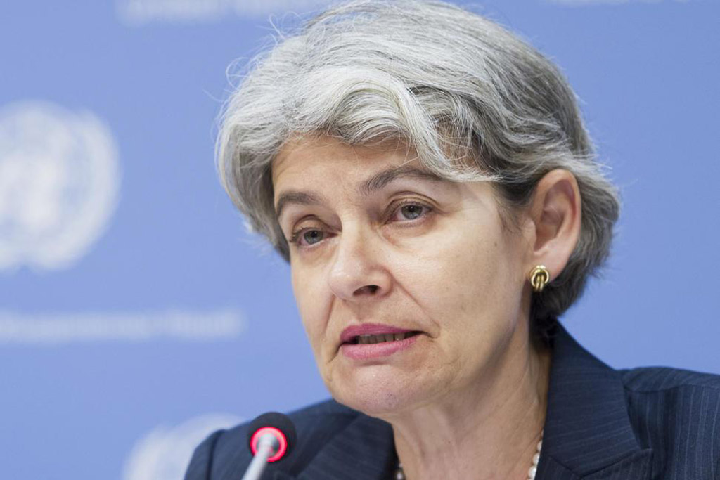 La directora general de la UNESCO Irina Bokova. Foto de archivo: ONU/Mark Garten