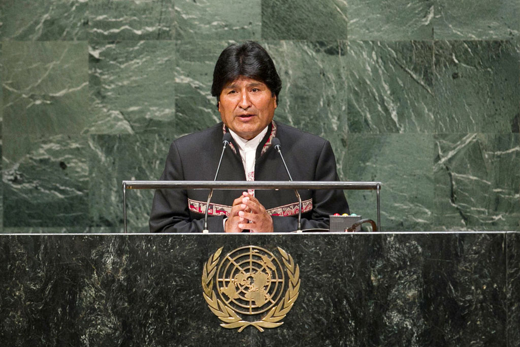 El presidente de Bolivia, Evo Morales Foto archivo: Cia Pak