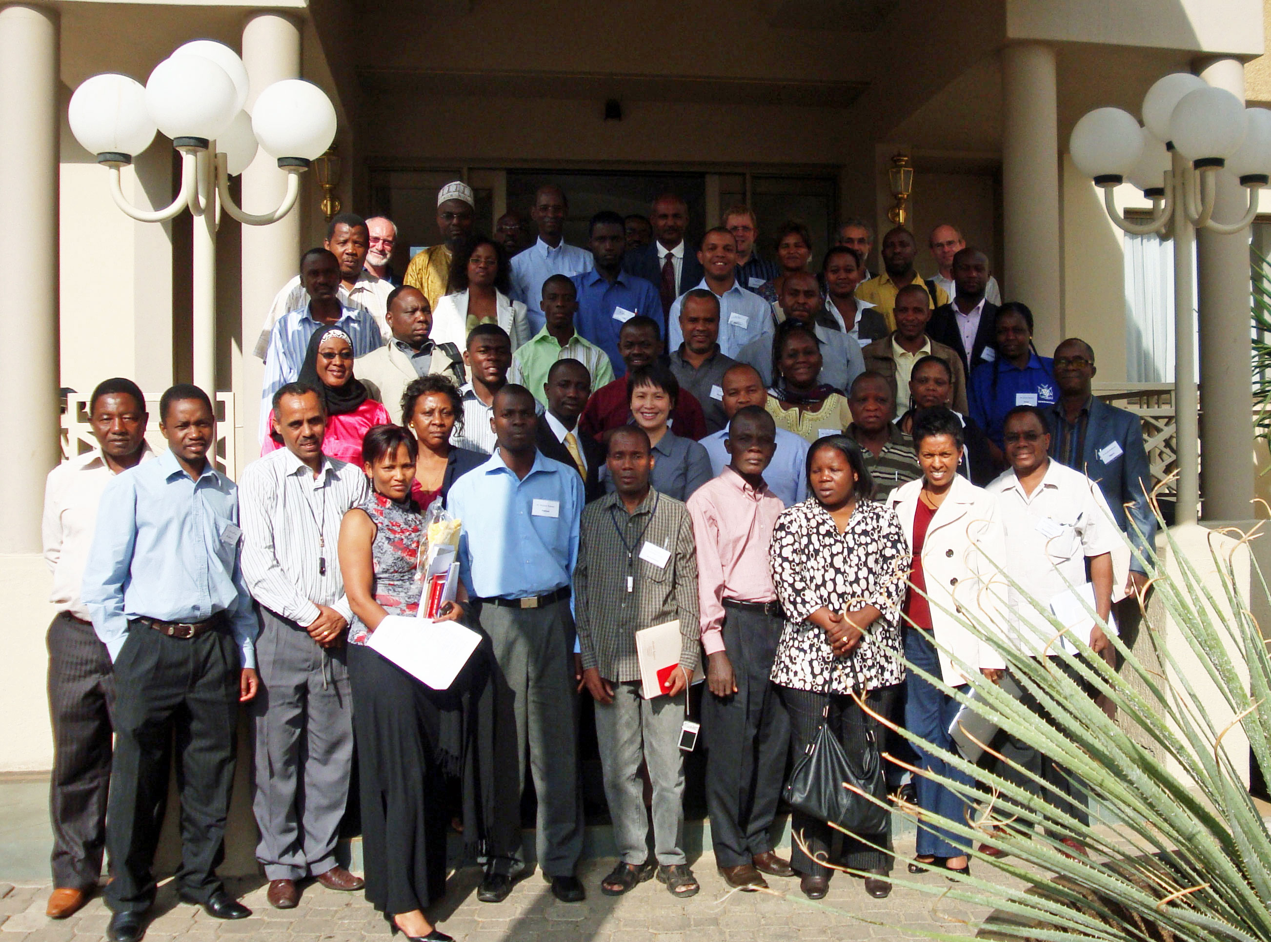 Workshop participants in Windhoek, Nambia