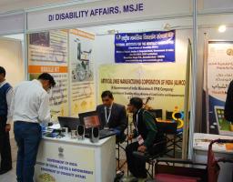 Department of Disability Affairs, MSJE, Govt. of India, stand on the Exhibition © UNESCO